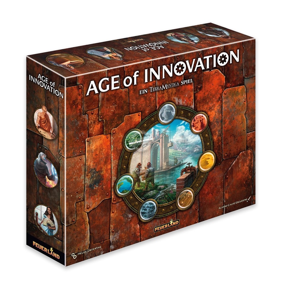 Feuerland - Age of Innovation – Ein Terra Mystica Spiel (deutsch)