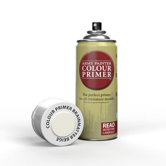Army Painter Colour Primer: Brainmatter Beige (400ml)