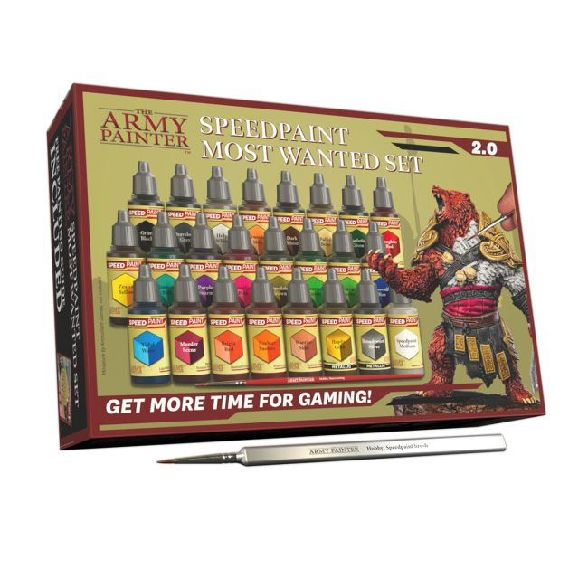Army Painter – Speedpaint 2.0: Most Wanted Set