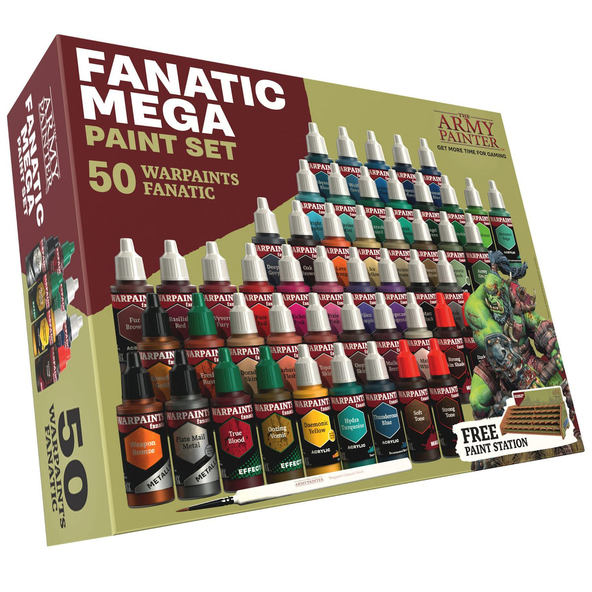 Army Painter – Warpaints Fanatic: Mega Paint Set