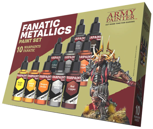Army Painter – Warpaints Fanatic: Metallics Paint Set
