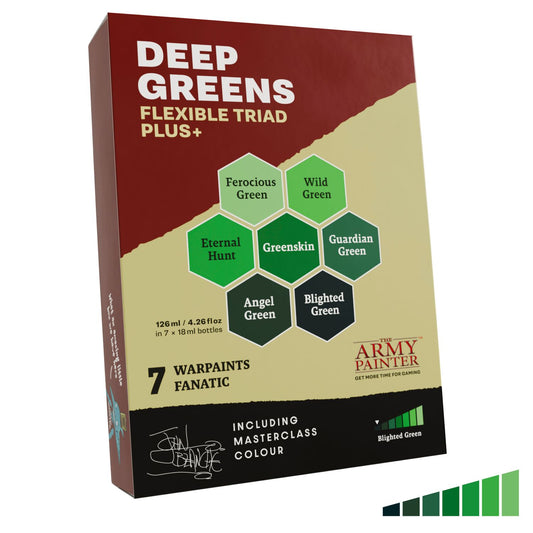 Army Painter - Warpaints Fanatic: Deep Greens Flexible Triad Plus