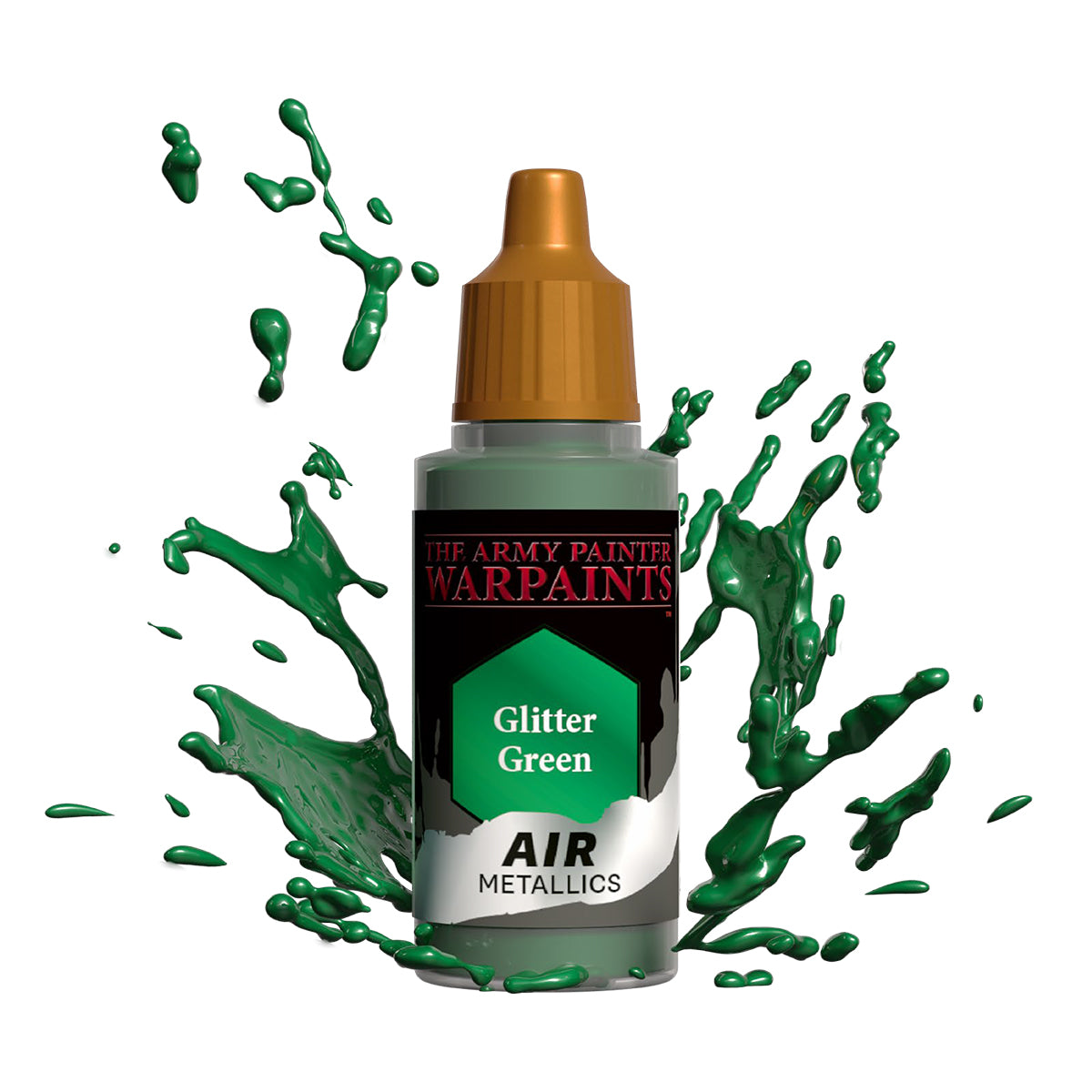 Army Painter - Paint Metallics: Air Glitter Green