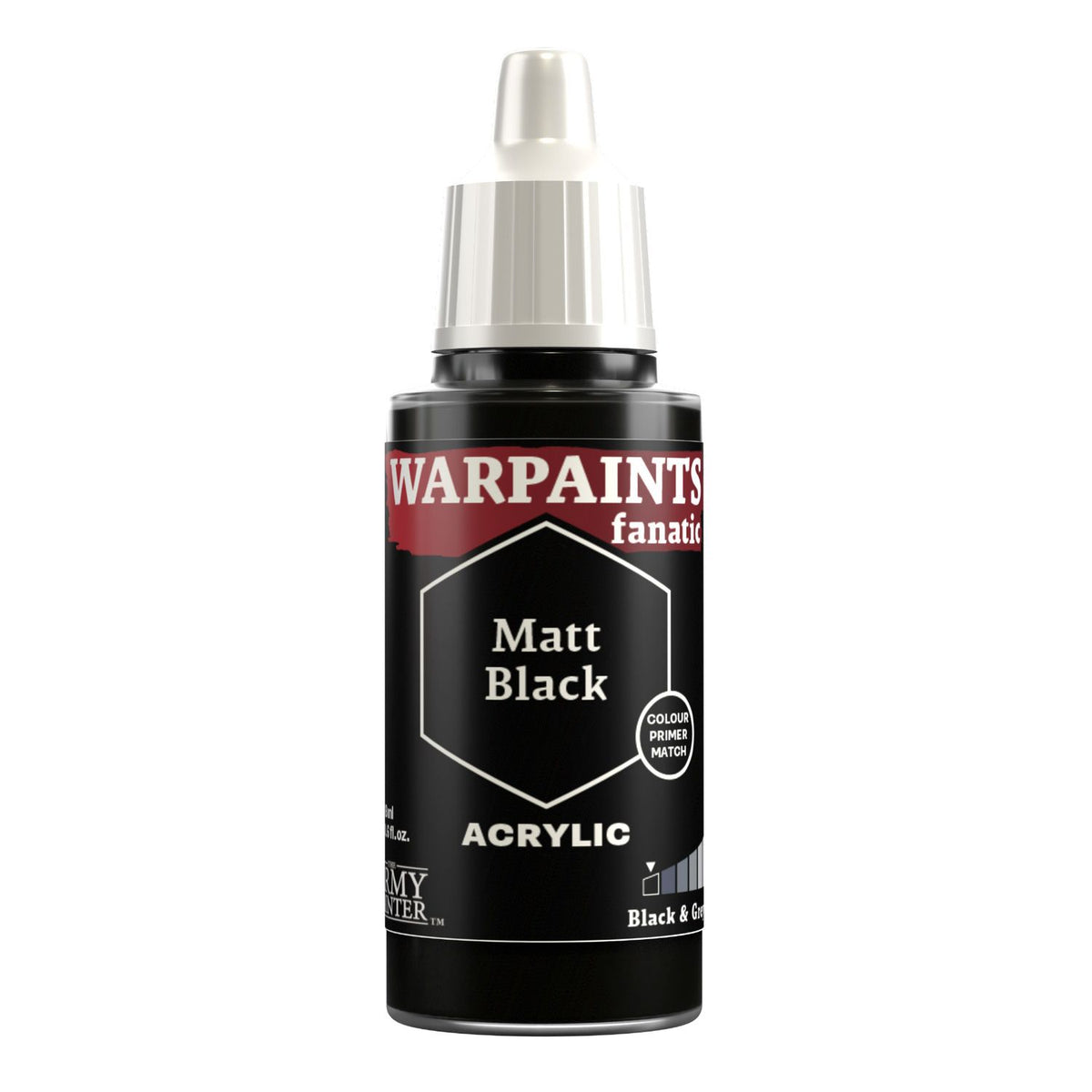 Army Painter - Warpaints Fanatic: Matt Black