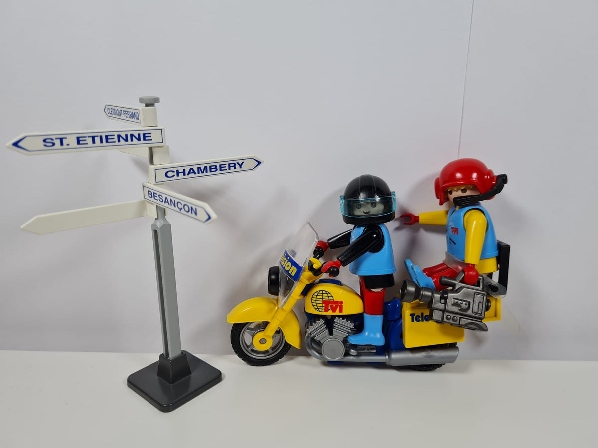 Playmobil TV Motorrad mit Kameramann (3847) - 0564