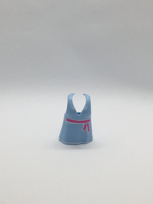 Playmobil kurzes Kleid - hell blau - C0593