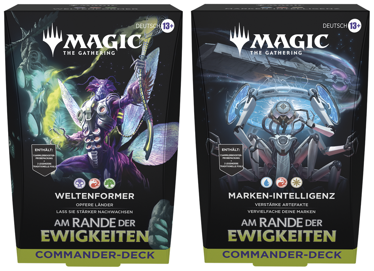 Magic the Gathering - Am Rande der Ewigkeiten - Commander-Deck-Set (2 Decks) - deutsch