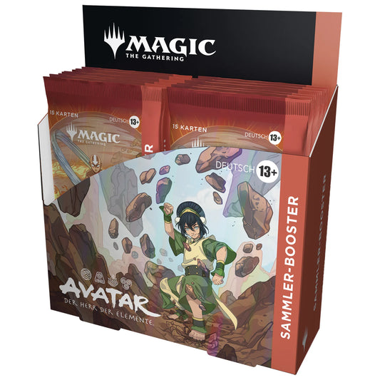Magic the Gathering - Avatar: Der Herr der Elemente - Sammler-Booster-Display (12 Sammler-Booster) - deutsch
