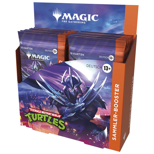 Magic the Gathering - Teenage Mutant Ninja Turtles - Sammler-Booster-Display (12 Sammler-Booster) - deutsch