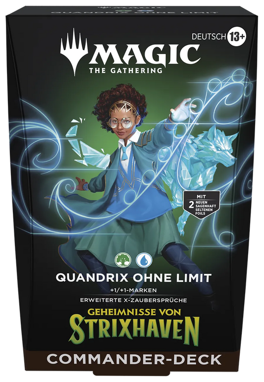 Magic the Gathering - Geheimnisse von Strixhaven - Commander-Deck Quandrix ohne Limit - deutsch