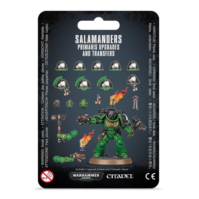Warhammer 40.000 - Space Marines - Salamanders: Primaris Upgrades & Transfers (55-16)