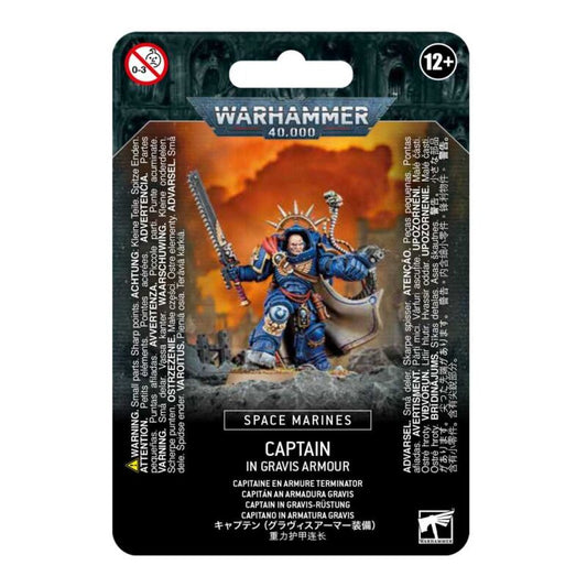 Warhammer 40.000 - Space Marines – Captain in Gravis-Rüstung (48-70)