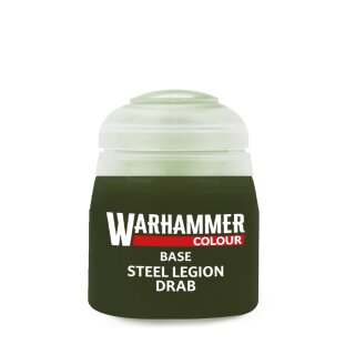 Warhammer Colour - Base Steel Legion Drab - 12ml (21-17)