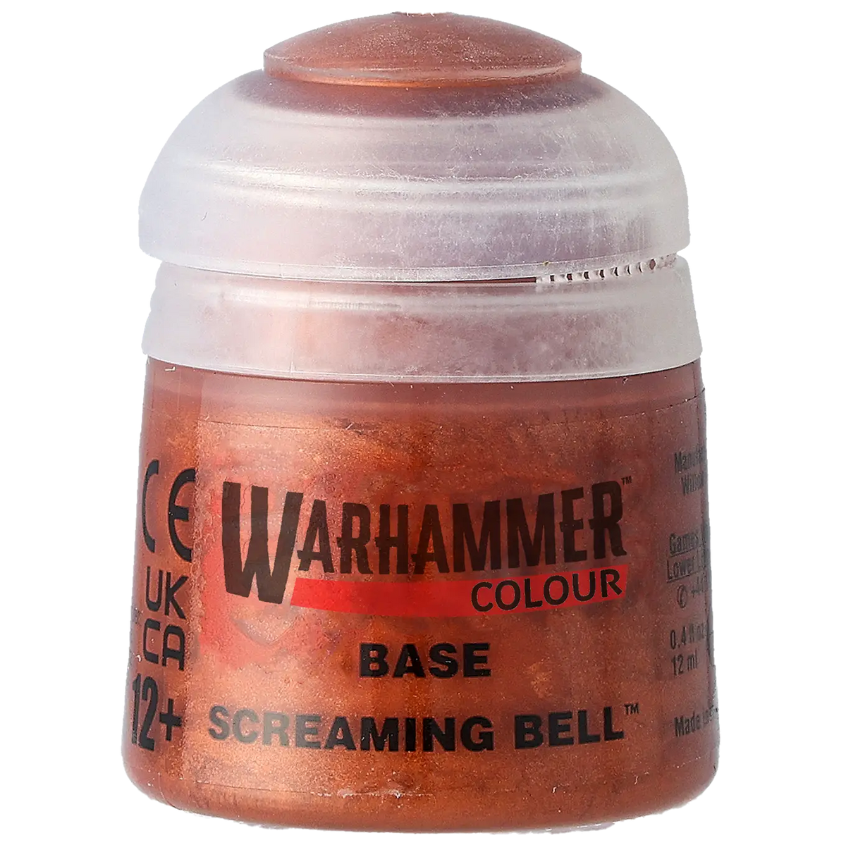 Warhammer Colour - Base Screaming Bell - 12ml (21-30)