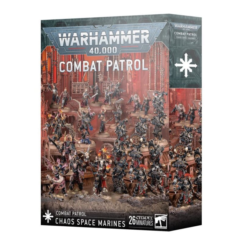 Warhammer 40.000 - Combat Patrol – Chaos Space Marines – Starter Set (73-431)