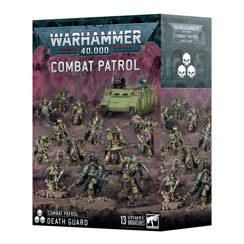 Warhammer 40.000 - Death Guard - Combat Patrol der Death Guard (73-422)