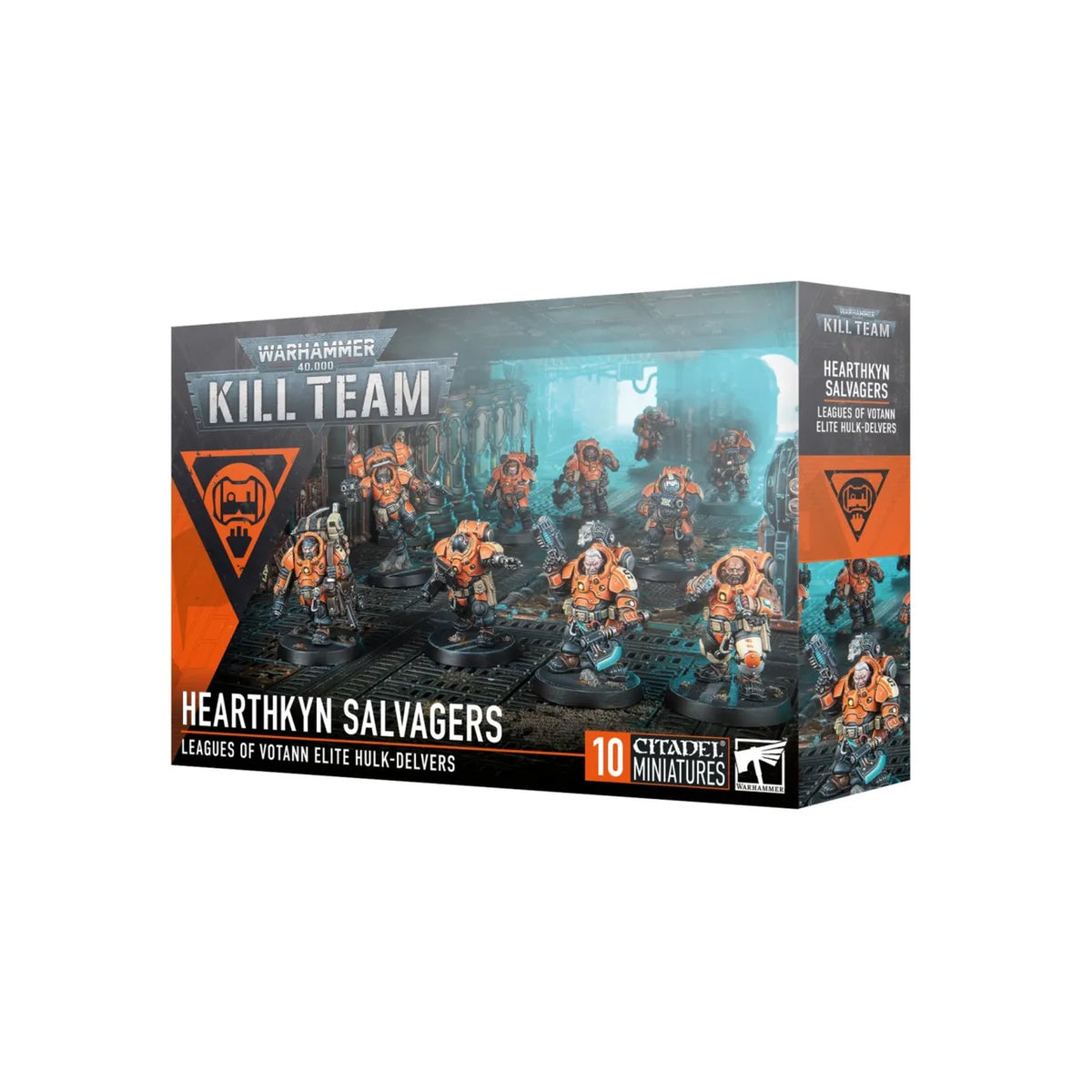 Warhammer 40.000 - Leagues of Votann - Kill Team: Flammkyn Bergungscrew (103-33)