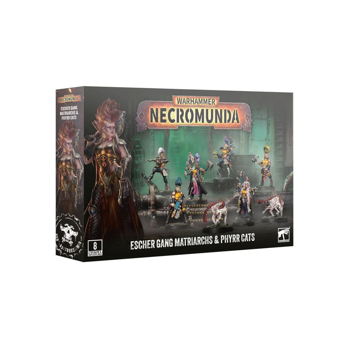 Warhammer Necromunda - Escher Gang Matriarchs & Phyrr Cats (301-75)
