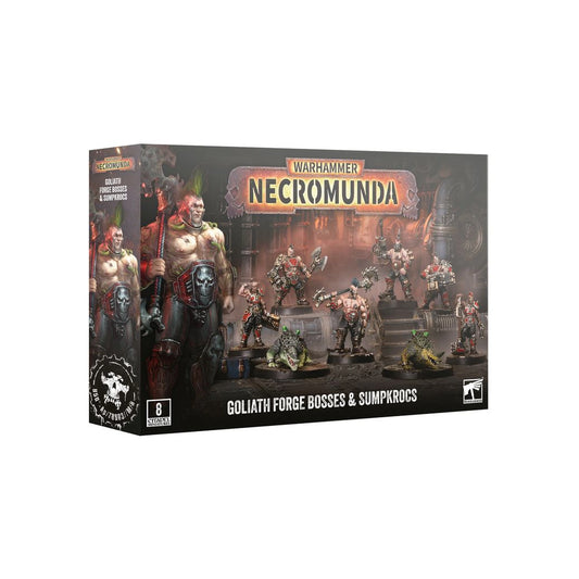Warhammer Necromunda - Goliath Forge Bosses & Sumpkrocs (301-76)