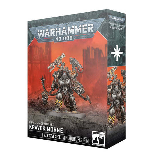 Warhammer 40.000 - Chaos Space Marines - Iron Warriors - Kravek Morne (43-33)