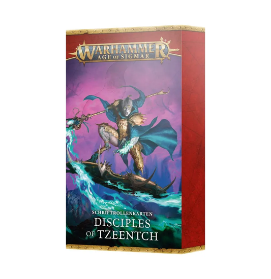 Warhammer Age of Sigmar - Disciples of Tzeentch - Schriftrollenkarten: Disciples of Tzeentch - Deutsch (83-46)