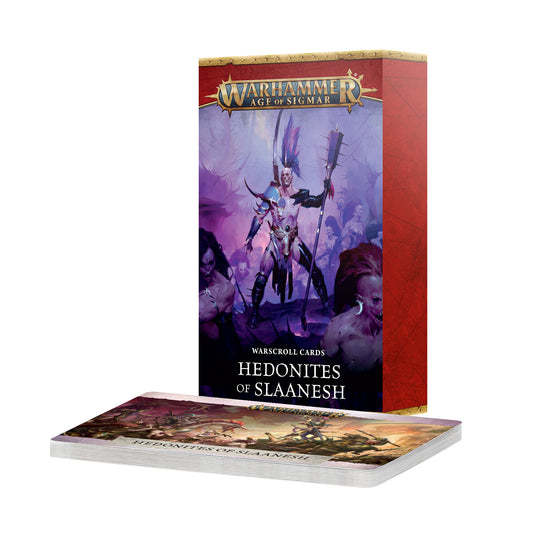 Warhammer Age of Sigmar - Hedonites of Slaanesh - Warscroll Cards: Hedonites of Slaanesh - Englisch (83-71)