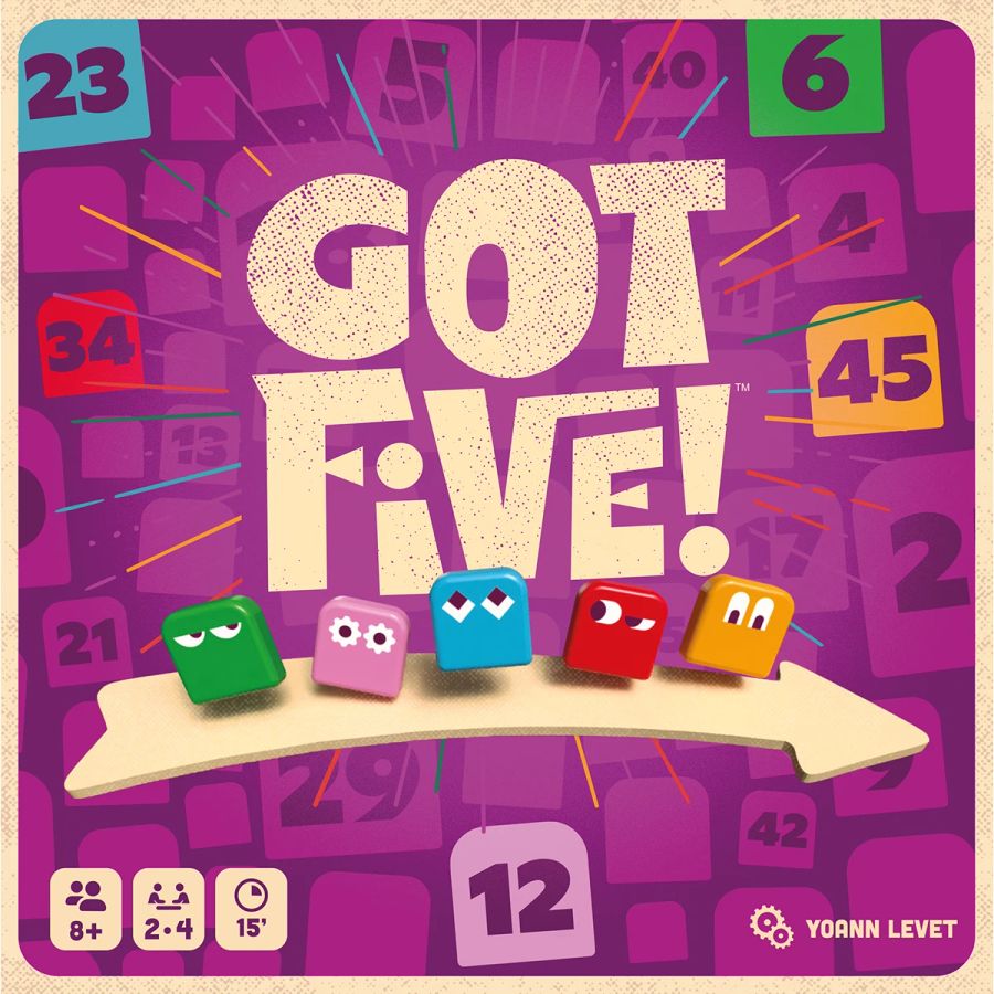 Blue Orange Editions - Got Five! - Logik- und Deduktionsspiel