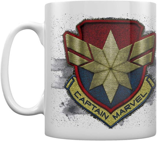 Marvel - Captain Marvel Badge - Tasse, Becher, 300ml - MG25423
