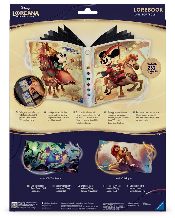 Disney Lorcana TCG - Sammelalbum "Micky & Minnie"