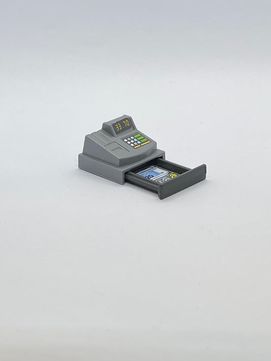 Playmobil Kasse silber - Zubehör - Ersatzteil - Supermarkt - Shop - 0027