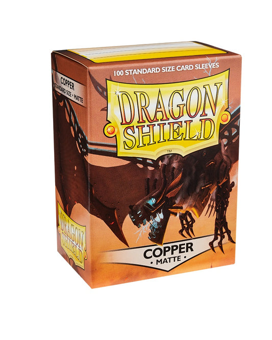 Dragon Shield - Copper - Matte Sleeves - Standard Size (100)