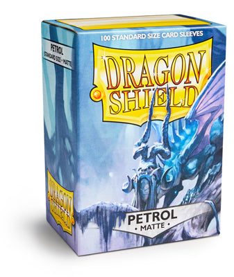 Dragon Shield - Petrol - Matte Sleeves - Standard Size (100)