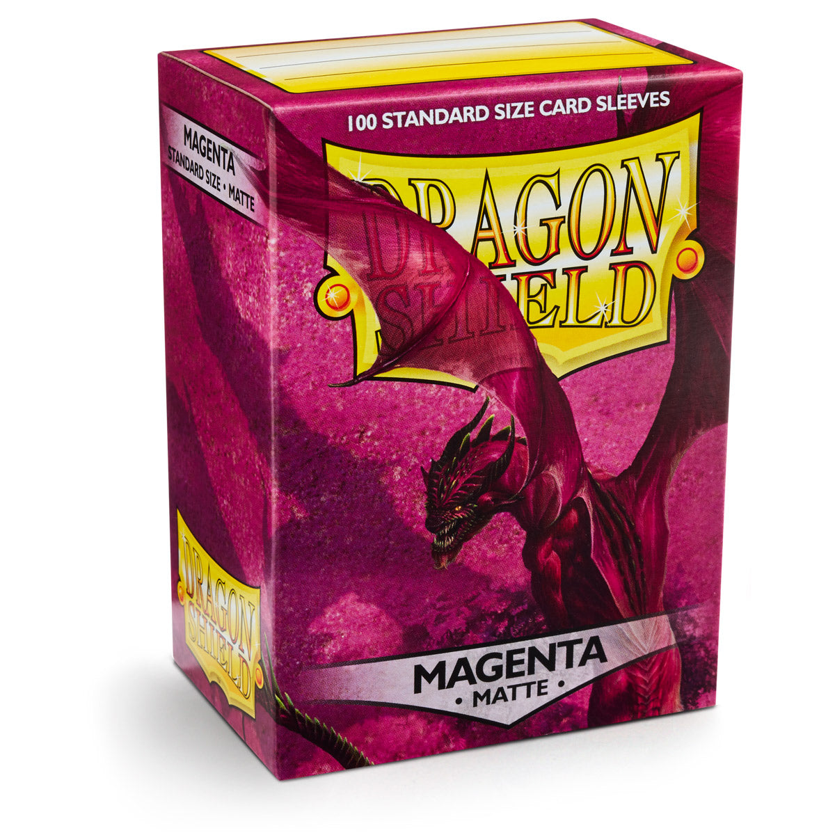 Dragon Shield - Magenta - Matte Sleeves - Standard Size (100)