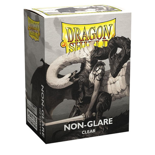 Dragon Shield - Clear Non-Glare - Matte Sleeves - Standard Size (100)
