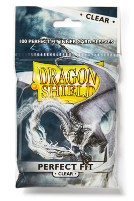 Dragon Shield - Clear - Perfect Fit Inner Sleeves - Standard Size (100)