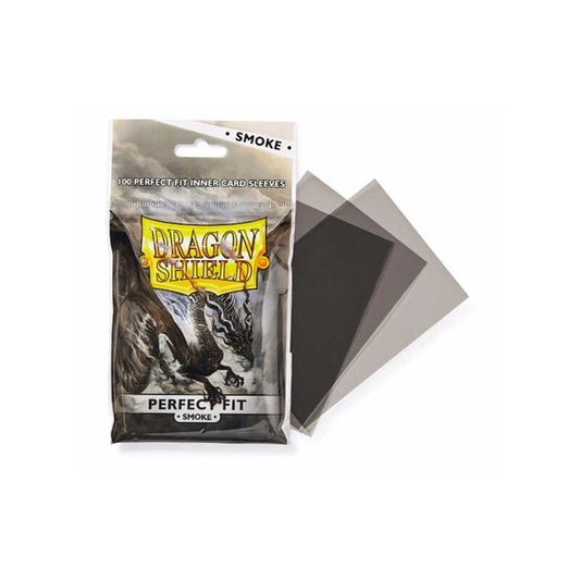 Dragon Shield - Smoke - Perfect Fit Inner Sleeves - Standard Size (100)