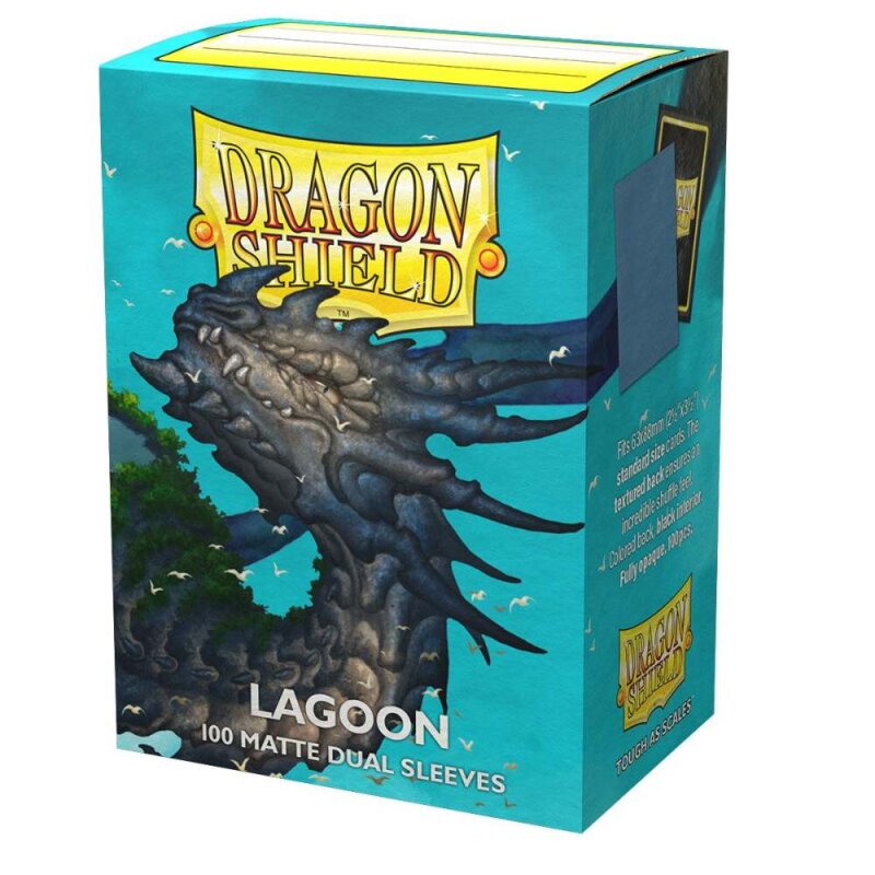 Dragon Shield - Lagoon - Matte Dual Sleeves - Standard Size (100)