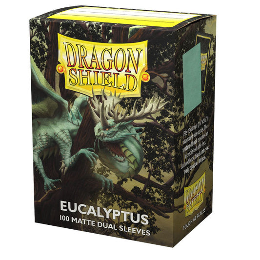 Dragon Shield - Eucalyptus - Matte Dual Sleeves - Standard Size (100)