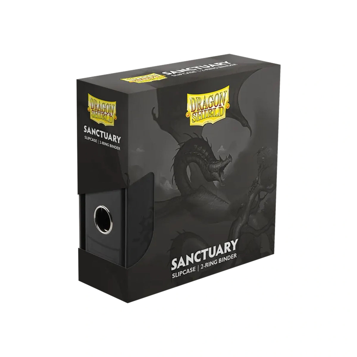 Dragon Shield - Sanctuary Slipcase 2-Ring Binder - Black