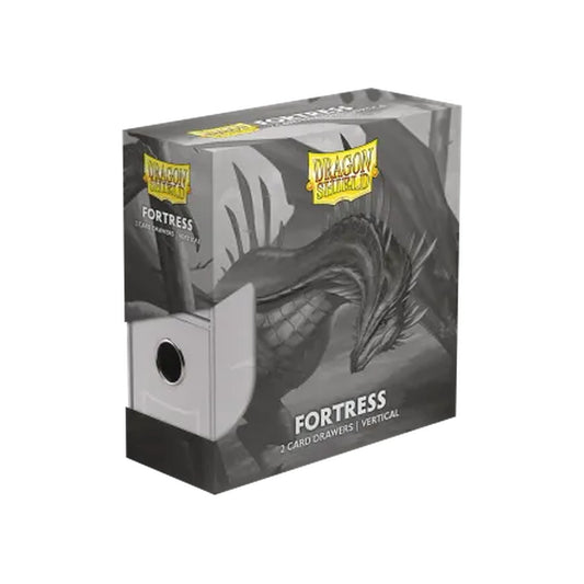 Dragon Shield - Fortress 2-Card Drawers - Vertical - White