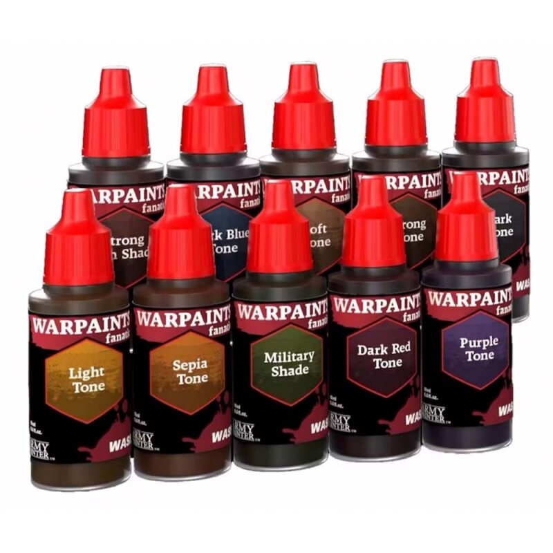 Army Painter - Warpaints Fanatic: Washes Paint Set