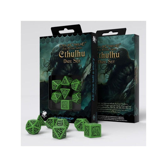 Call of Cthulhu: The Outer Gods - Cthulhu Dice Set (7) - Würfel