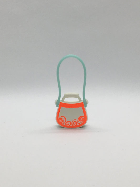 Playmobil Tasche - weiß-orange - C1275