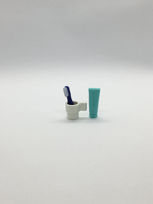 Playmobil Zahnputzbecher mit Zahnpasta und Zahnbürste - Badezimmer - Zubehör - A2208