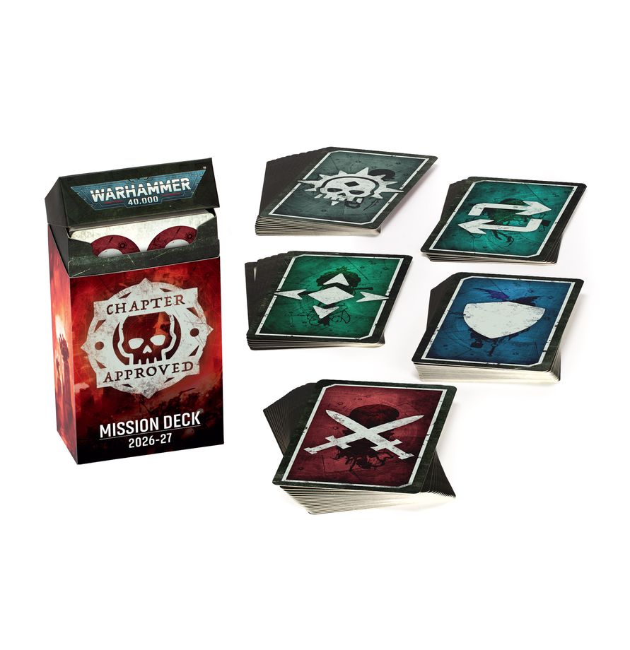 Warhammer 40.000 - Chapter Approved 2026-27: Mission Deck (Englisch)