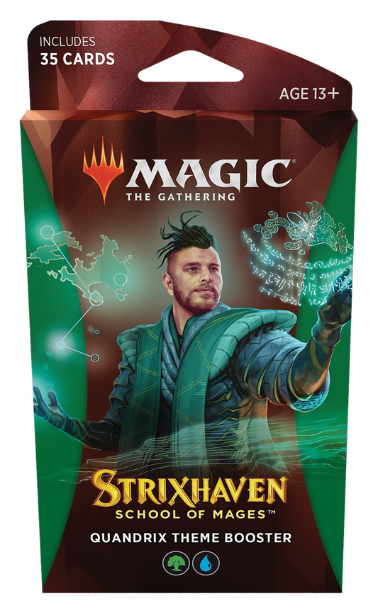 Magic the Gathering - Strixhaven School of Mages - Theme Booster Quandrix (1 Booster) - EN