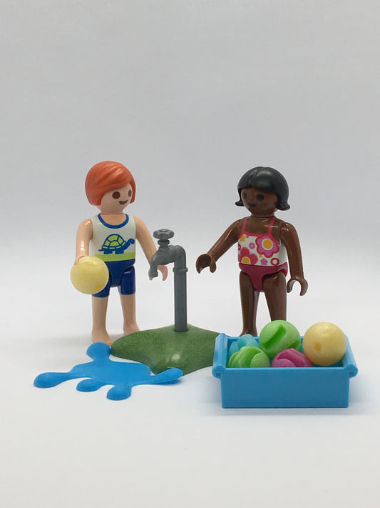 Playmobil Kinder mit Wasserballons - 71166 - C0389