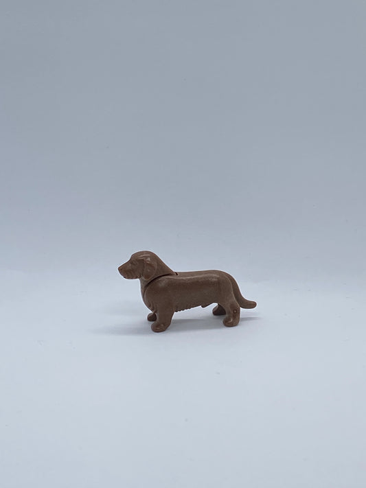 Playmobil Dackel - Hund - dunkelbraun - A3141