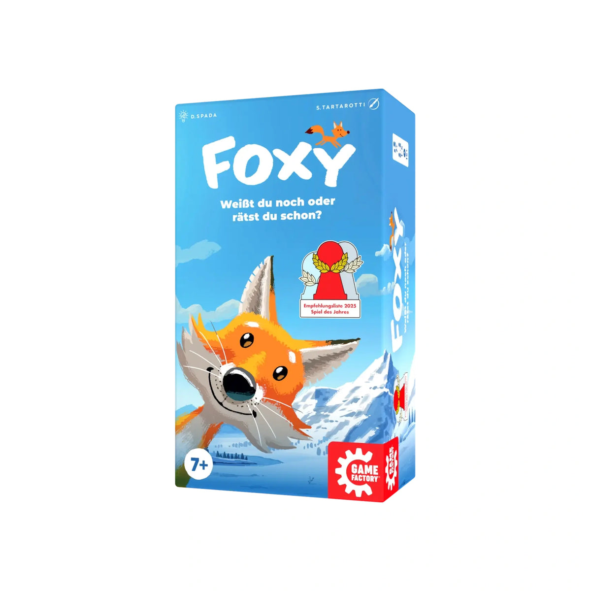 Game Factory - Foxy *Empfehlungsliste 2025 Spiel des Jahres*