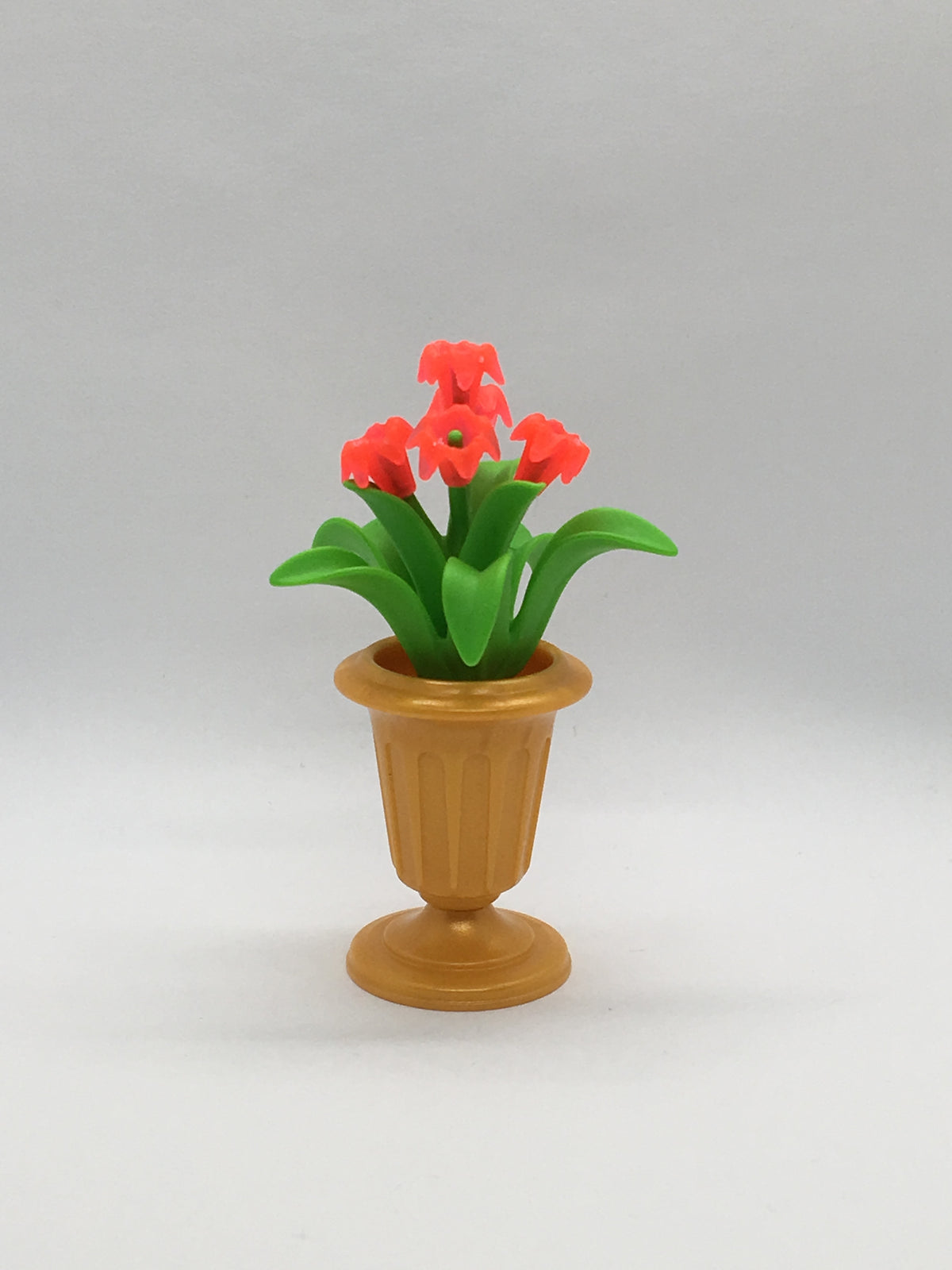Playmobil Blumenkübel mit Blumen - gold - C0586
